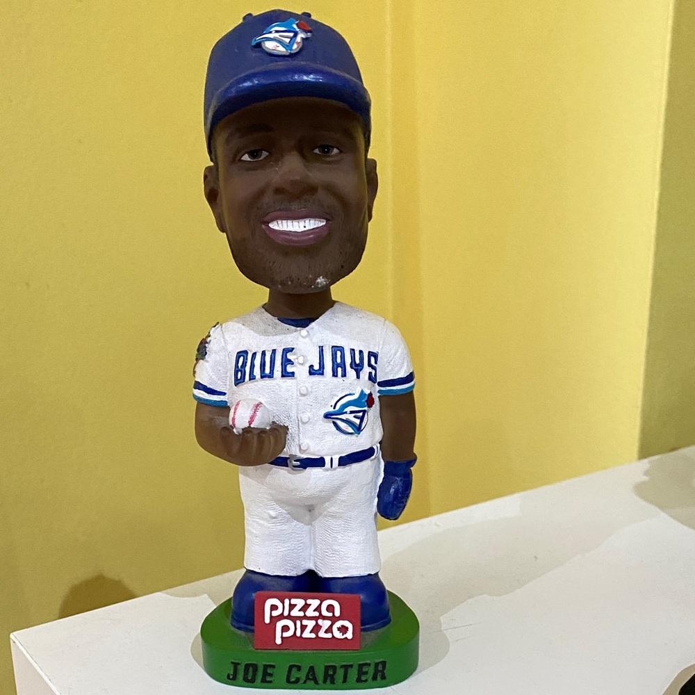Blue Jays Joe Carter World Series Bobblehead Figurine